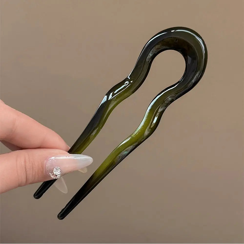 U-Shaped Hair Fork  Acrylic